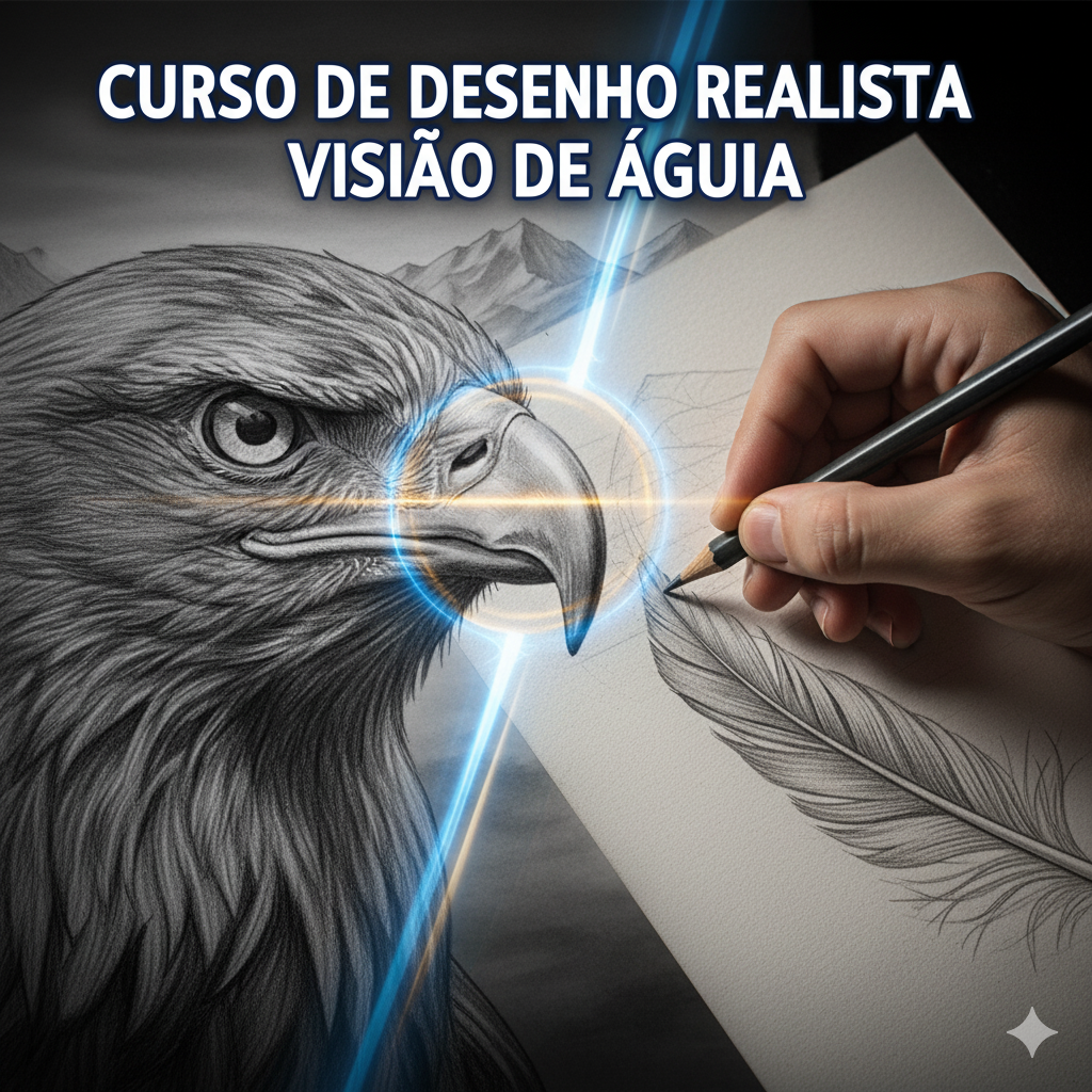 Curso de Desenho Realista Visão de Águia